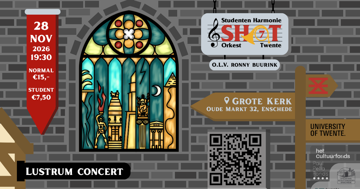 Lustrumconcert — Studenten Harmonie Orkest Twente