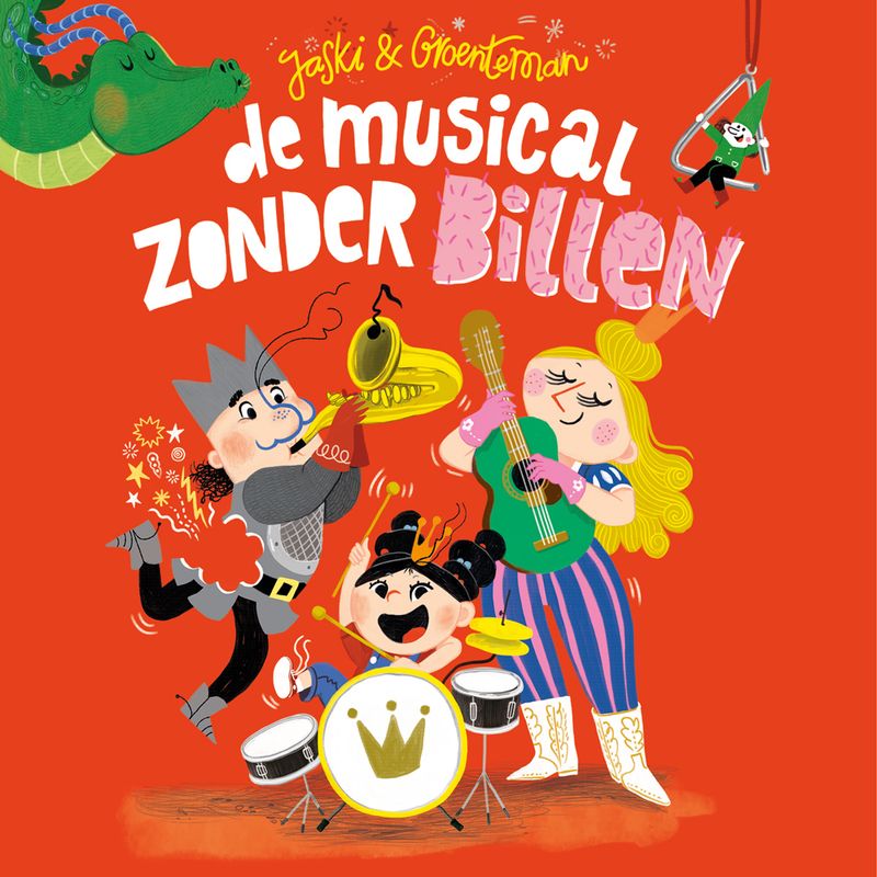 Promobeeld de Musical zonder Billen - Jaski Groenteman