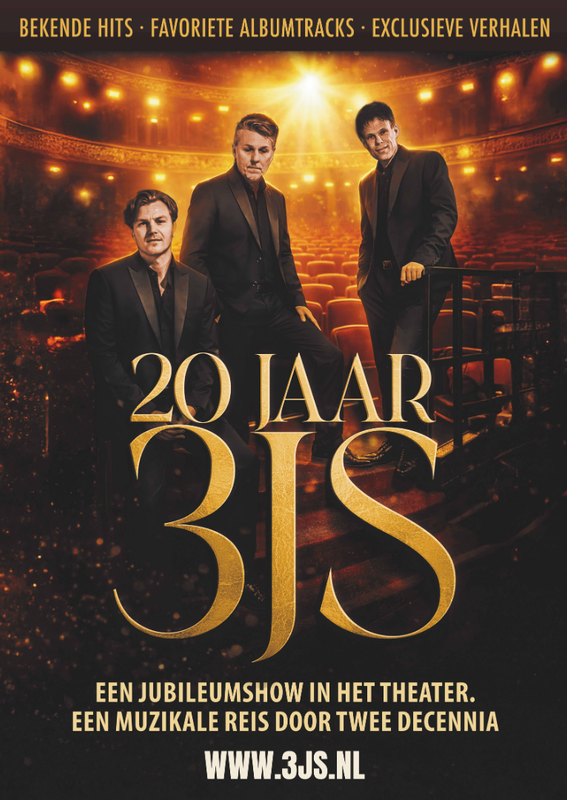 Promobeeld 20 jaar 3JS - Muziekcentrum - Enschede - 2027