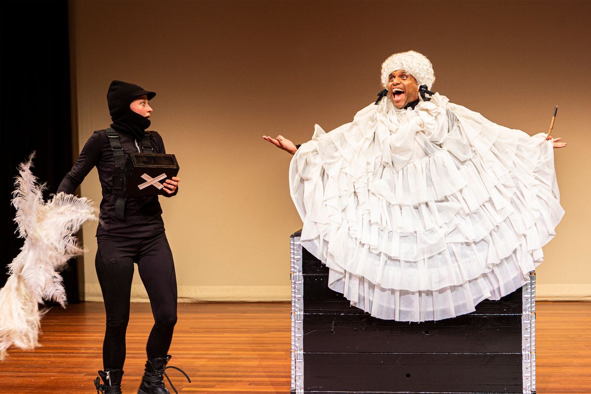 Scenebeeld voorstelling Boef - Theatergroep Grote Mensen
