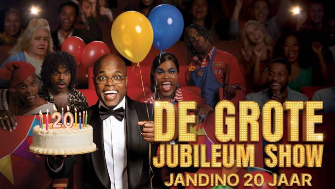 Promobeeld Jandino - DE GROTE JUBILEUMSHOW – JANDINO 20 JAAR 