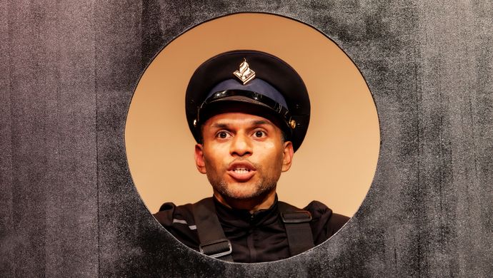 Scenebeeld voorstelling Boef - Theatergroep Grote Mensen