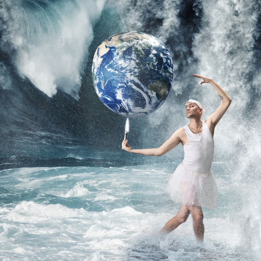 Header van de voorstelling Apocalyps van de Theatergroep