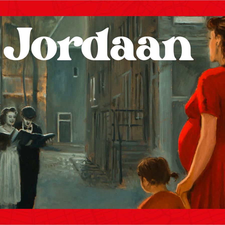 Header van de musical Onze Jordaan!