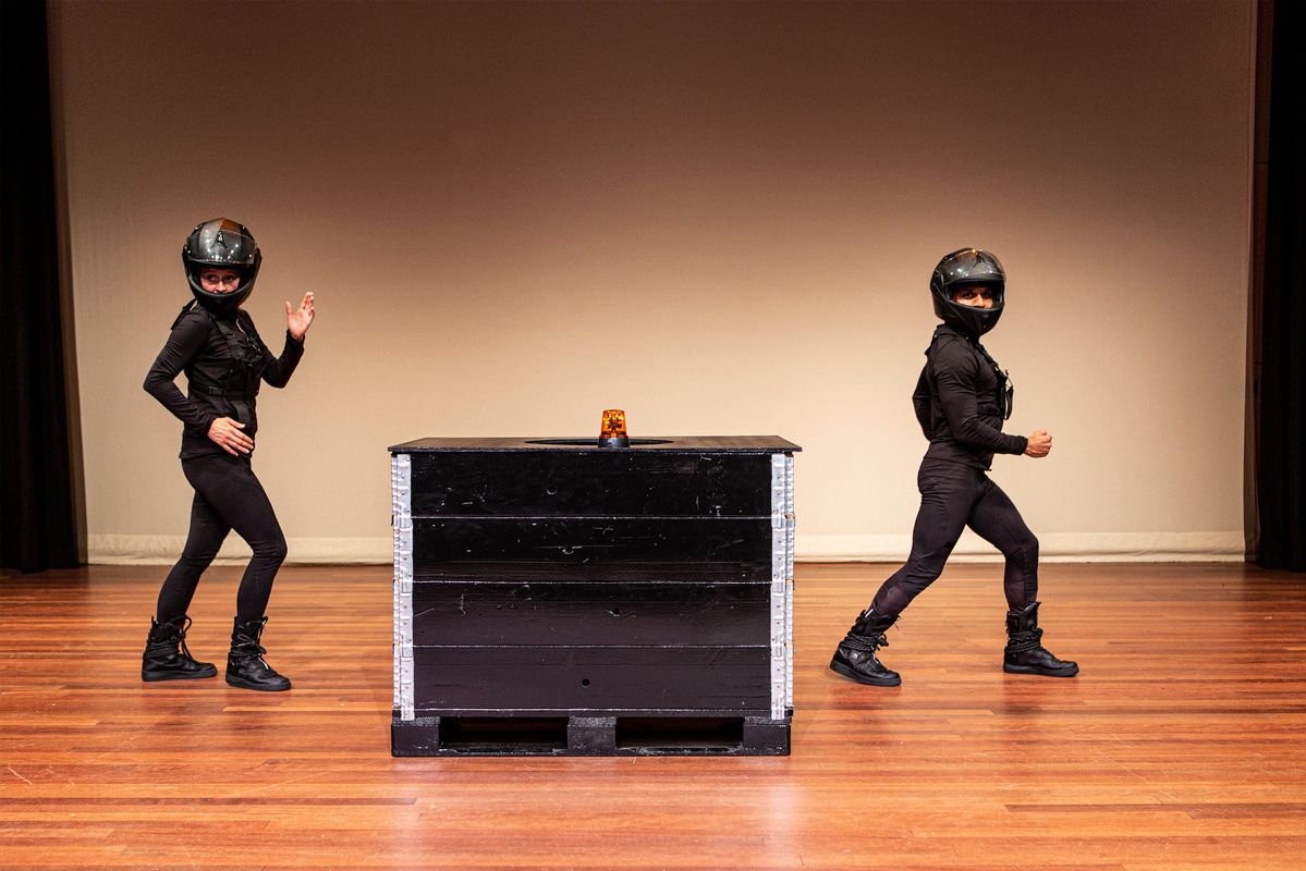 Scenebeeld voorstelling Boef - Theatergroep Grote Mensen