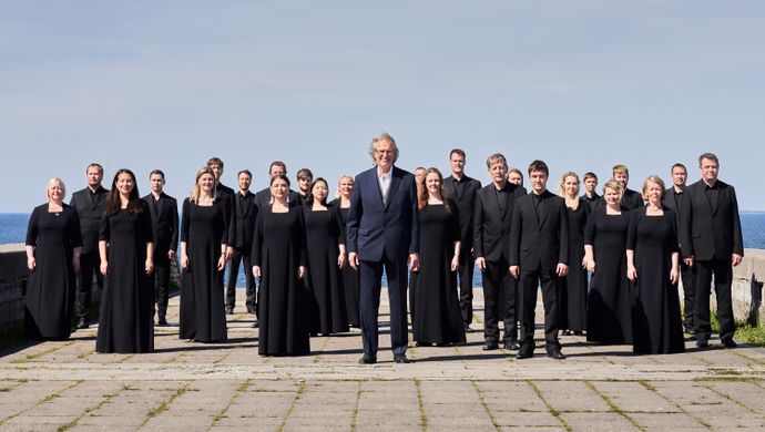 Groepsfoto Ests Filharmonisch Kamerkoor 