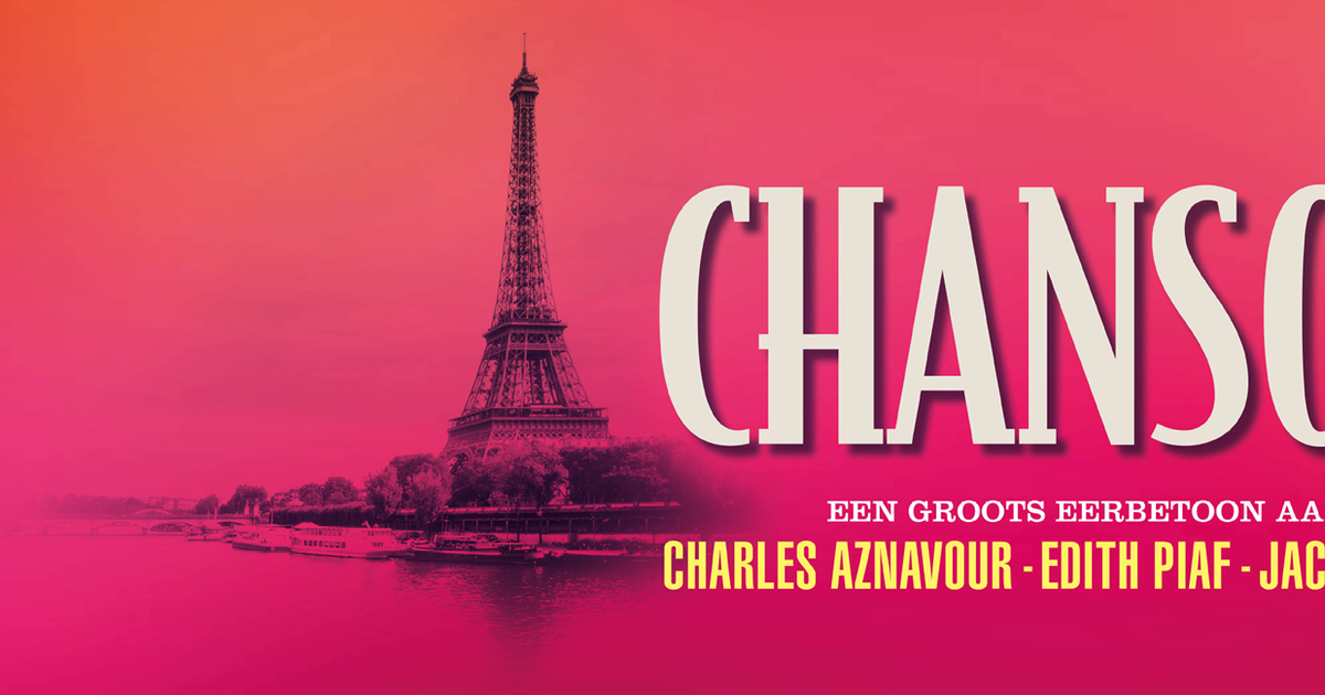 Chanson — Janneke Elisabeth  -  Édith Piaf, Filip Jordens - Jacques Brel, Dan Menasche -  Monsieur Aznavour, Marc Forno  -  Regisseur en presentator