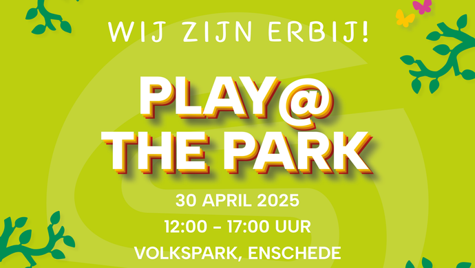 Wij zijn er bij met RUMOER! PLAY @ THE PARK bij Wilminktheater en muziekcentrum Enschede