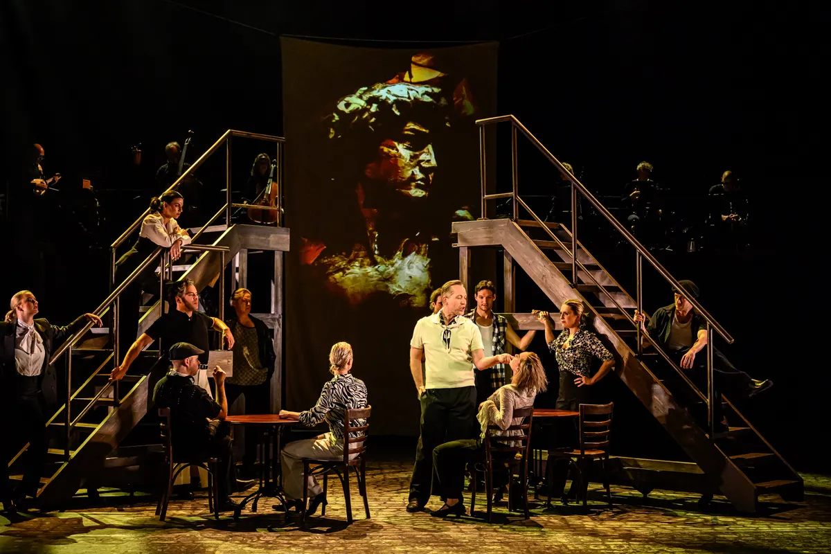 Scènebeeld musical Onze Jordaan! | Wilminktheater Enschede 2026