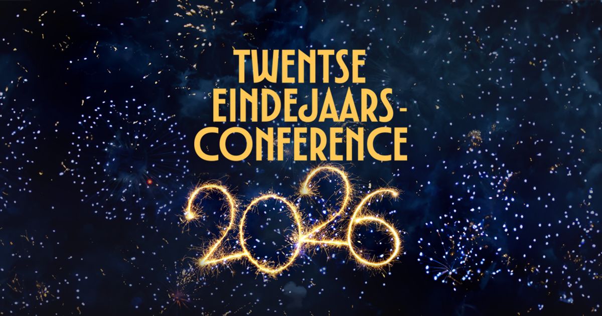 Twentse Eindejaarsconference 2026 — Wiminktheater en Muziekcentrum Enschede