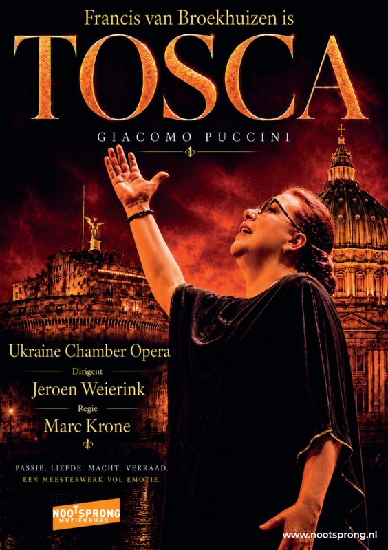 Francis van Broekhuizen met TOSCA | Wilminktheater Enschede