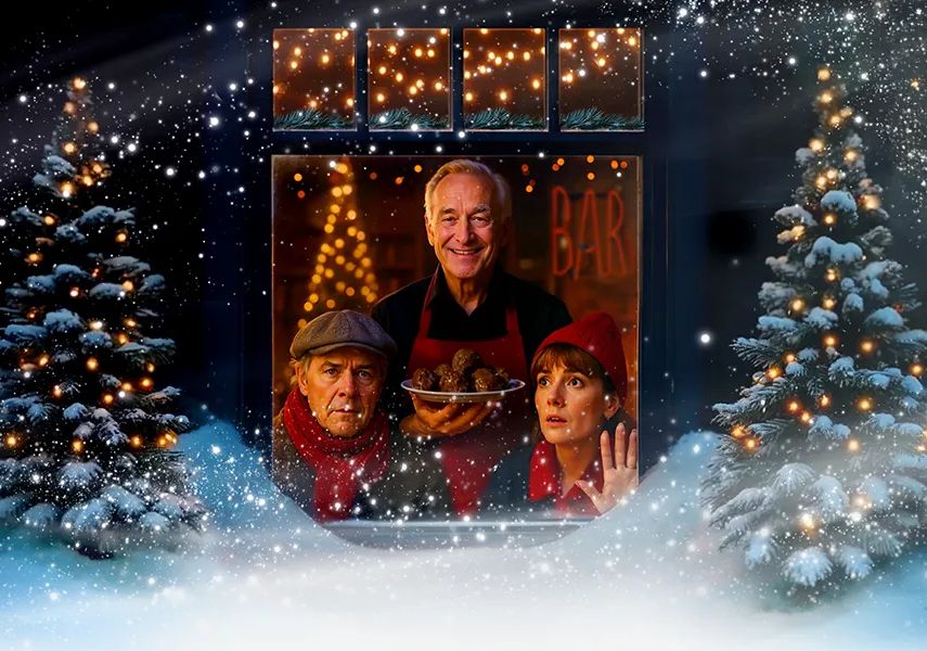 Ingesneeuwd - De hilarische nieuwe kerstkomedie van de makers van ‘Het Kerstdiner’, inclusief 3 -gangendiner.