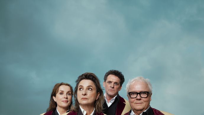 Foto voor de voorstelling: Wat moeten we met Maartje? 