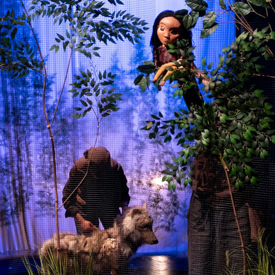 Scenefoto Het Meisje dat de Wereld Schreef (6+) - Cézanne Tegelberg - Wilminktheater - 2027